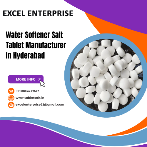 Water Softener Salt Tablet Manufacturer in Hyderabad